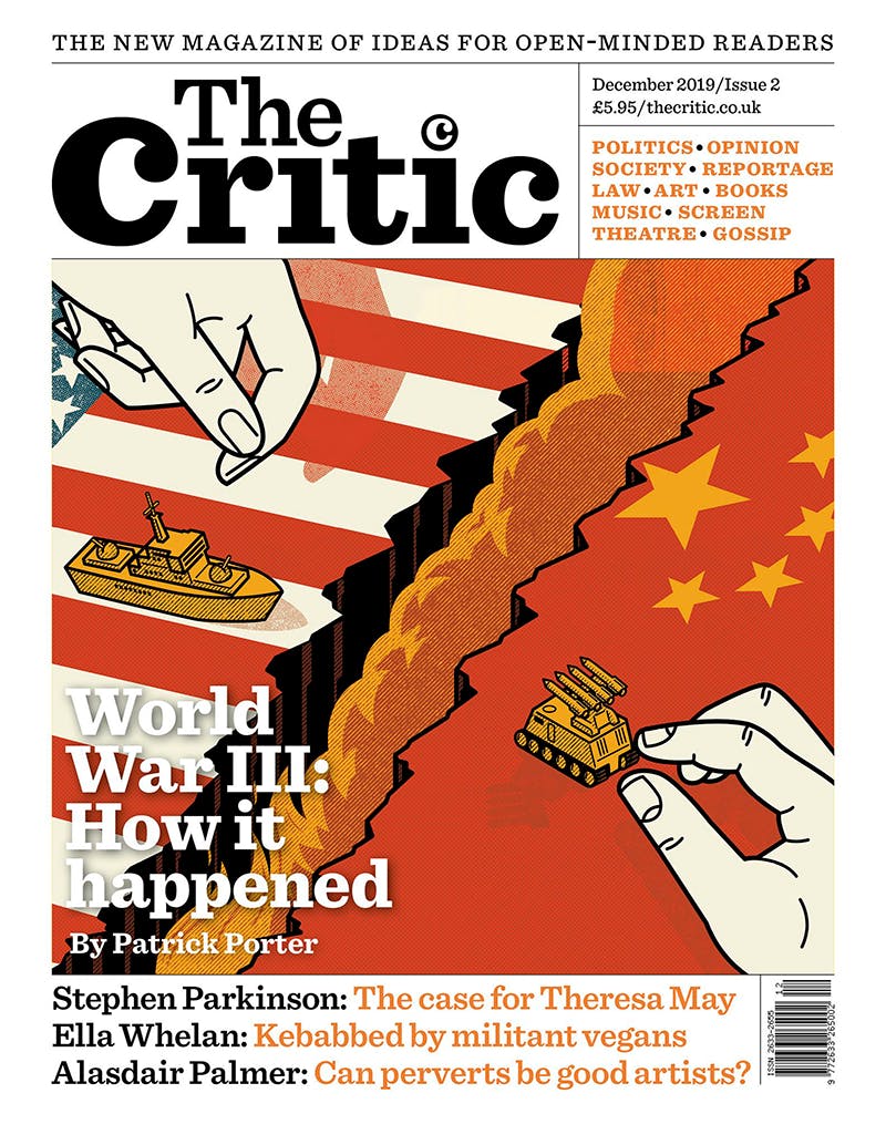 Critic magazine cover