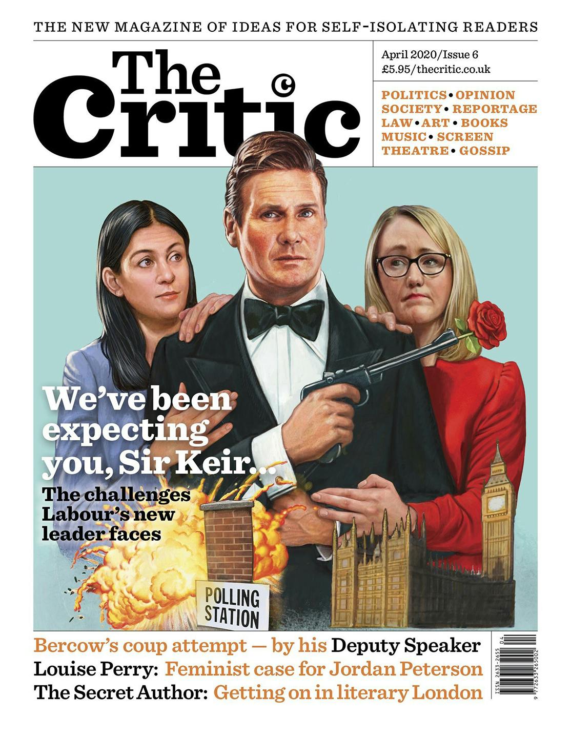 Critic magazine cover