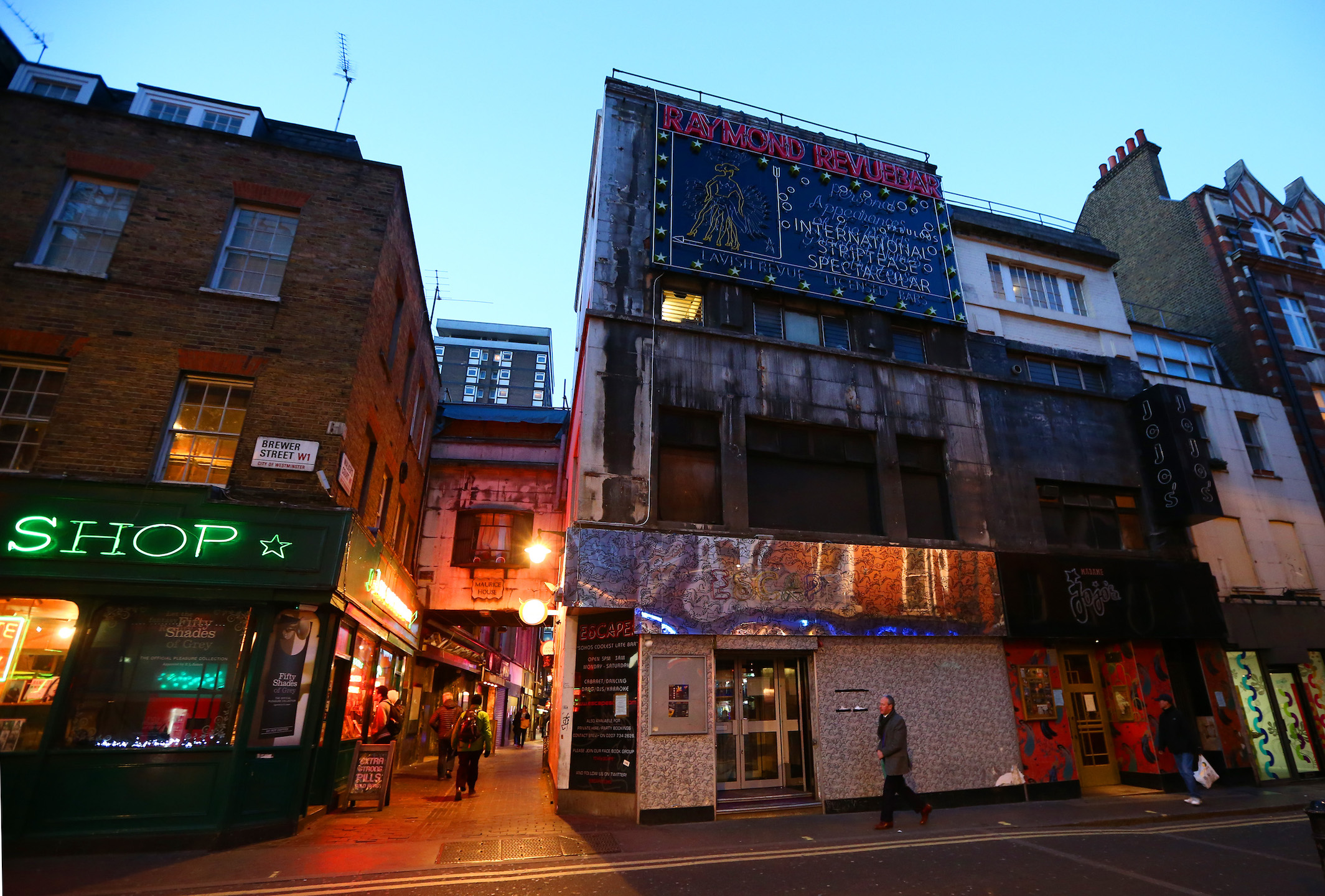 Soho, Soho, it&rsquo;s off to walk we go&hellip;