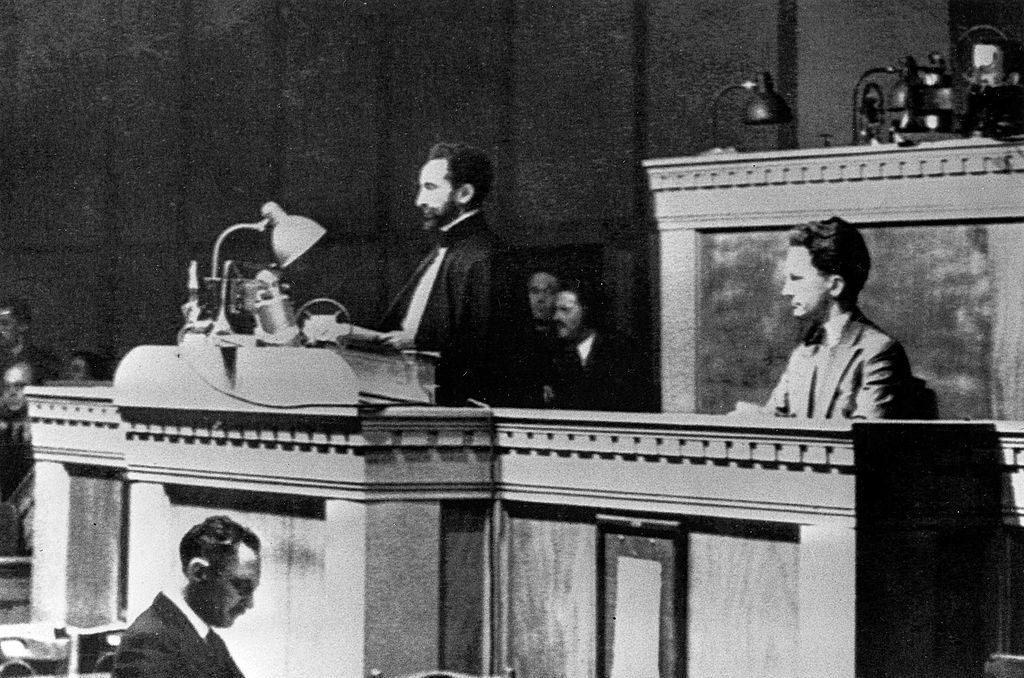 Emperor Haile Selassie gets the Ozymandias treatment