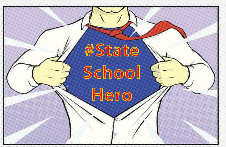 #IWentToStateSchool. So what?