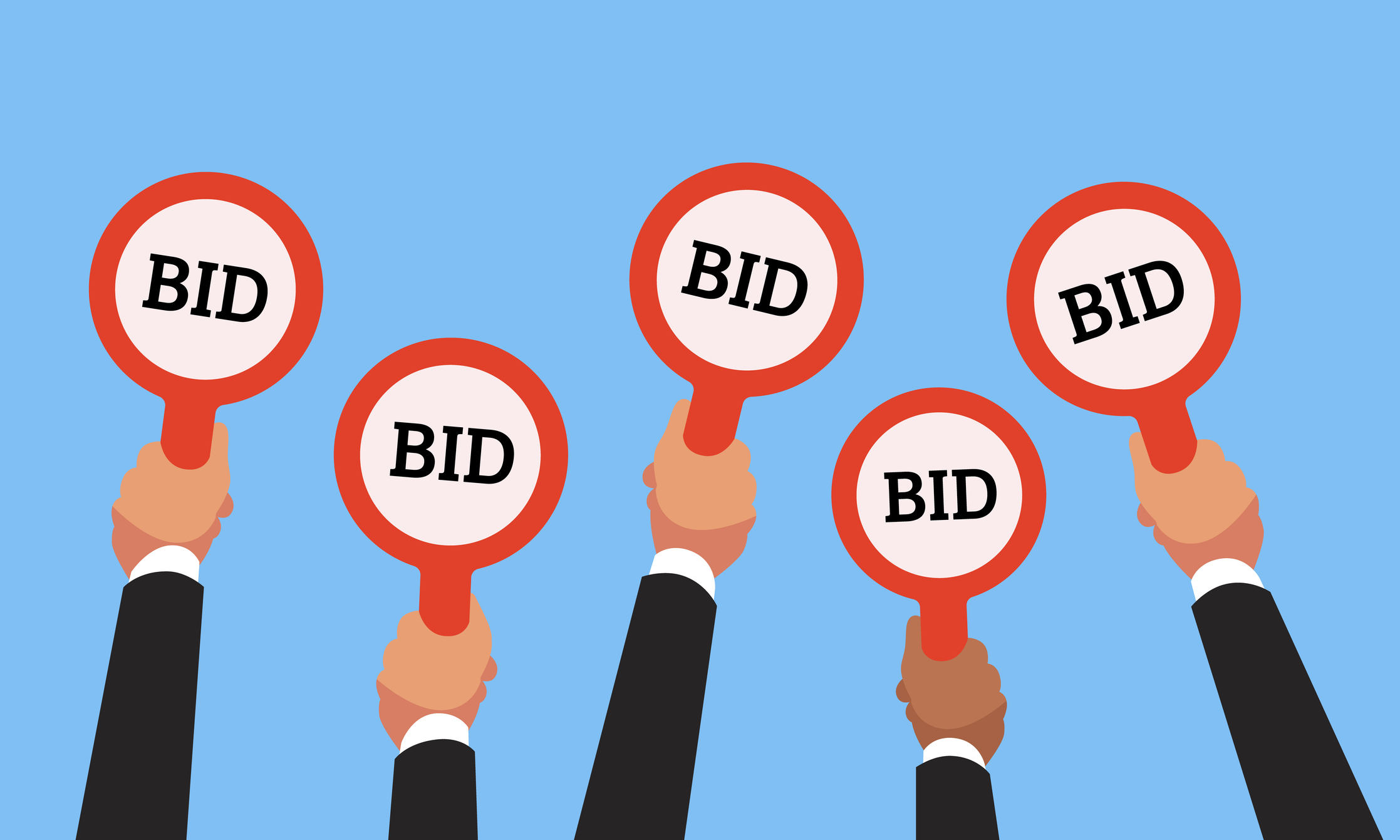 Bidding for bribes