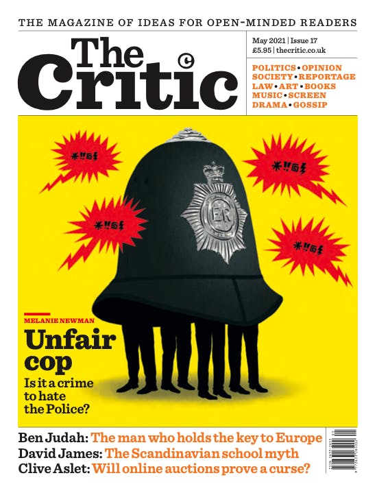 Critic magazine cover