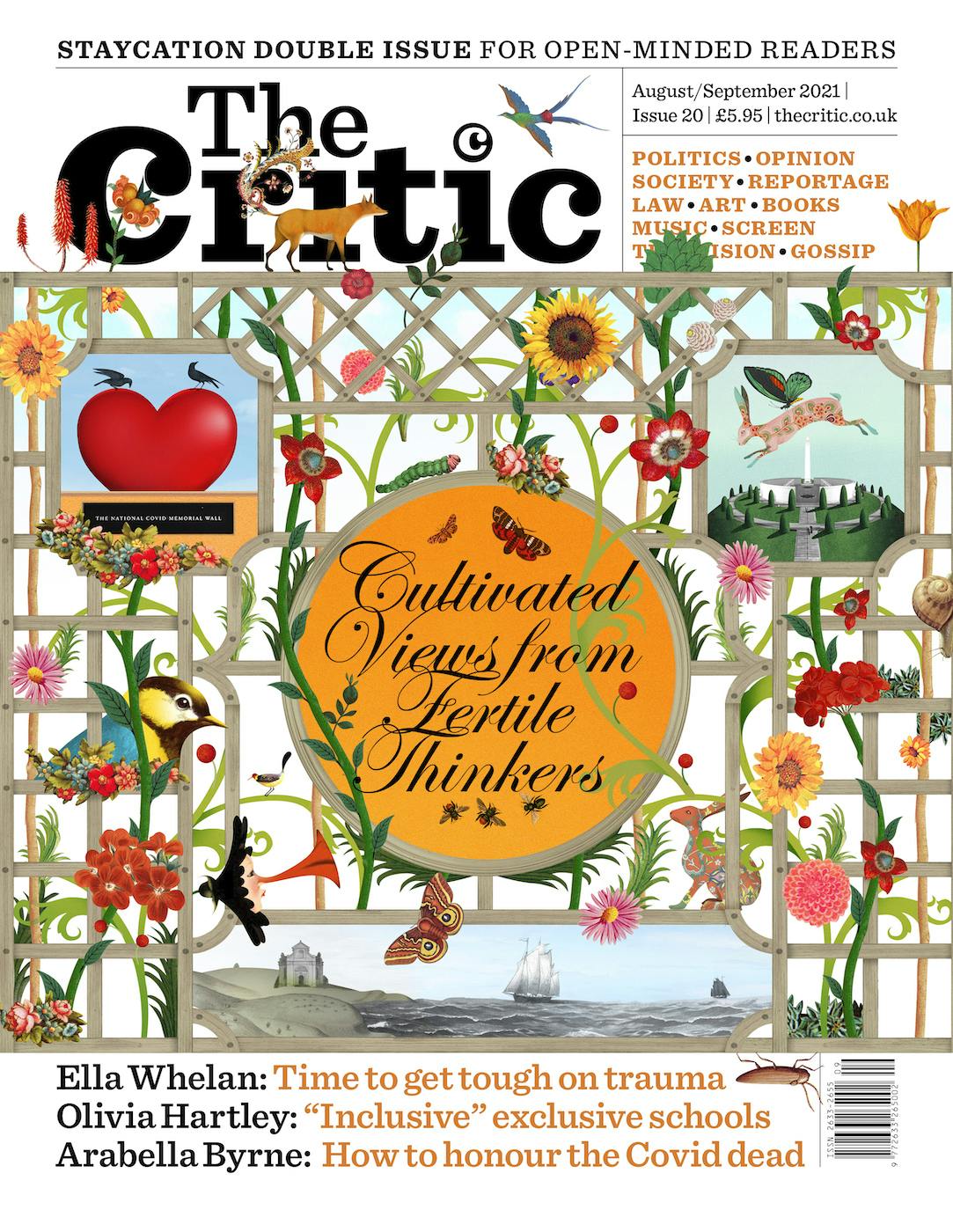 Critic magazine cover