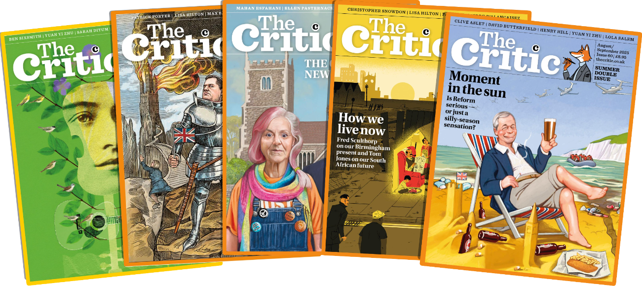Subscribe to The Critic Magazine