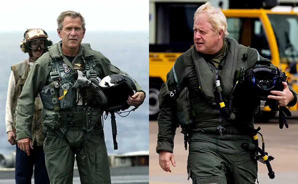 Bush and Boris: separated at birth?