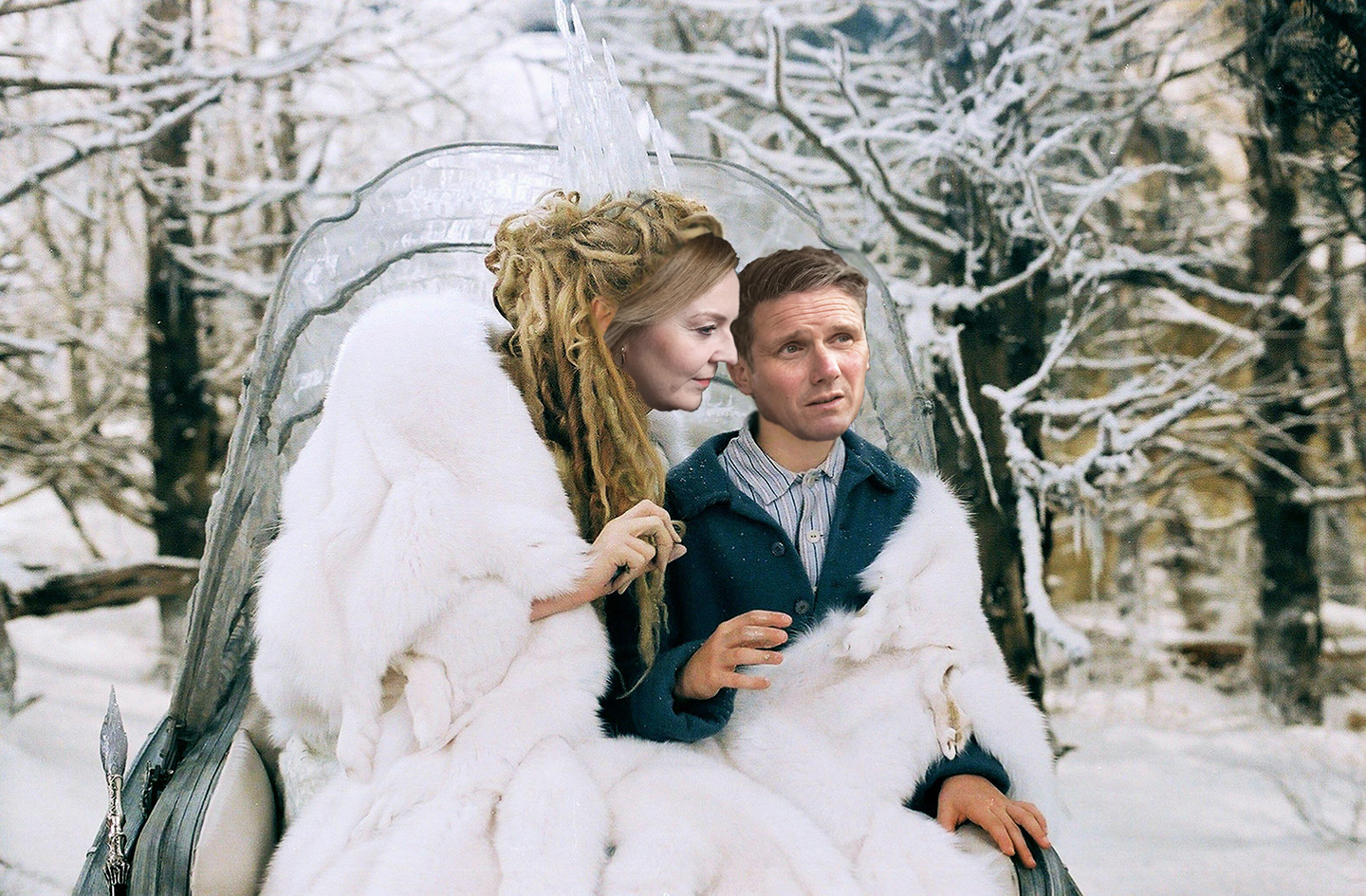 Always winter but never Christmas
