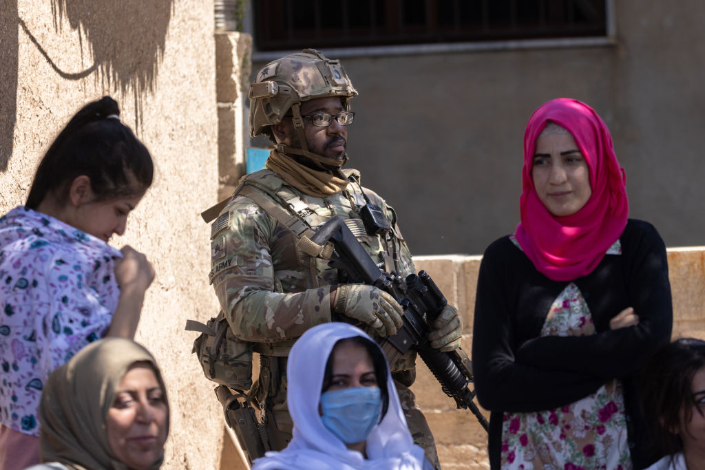 Why are US troops in Syria?