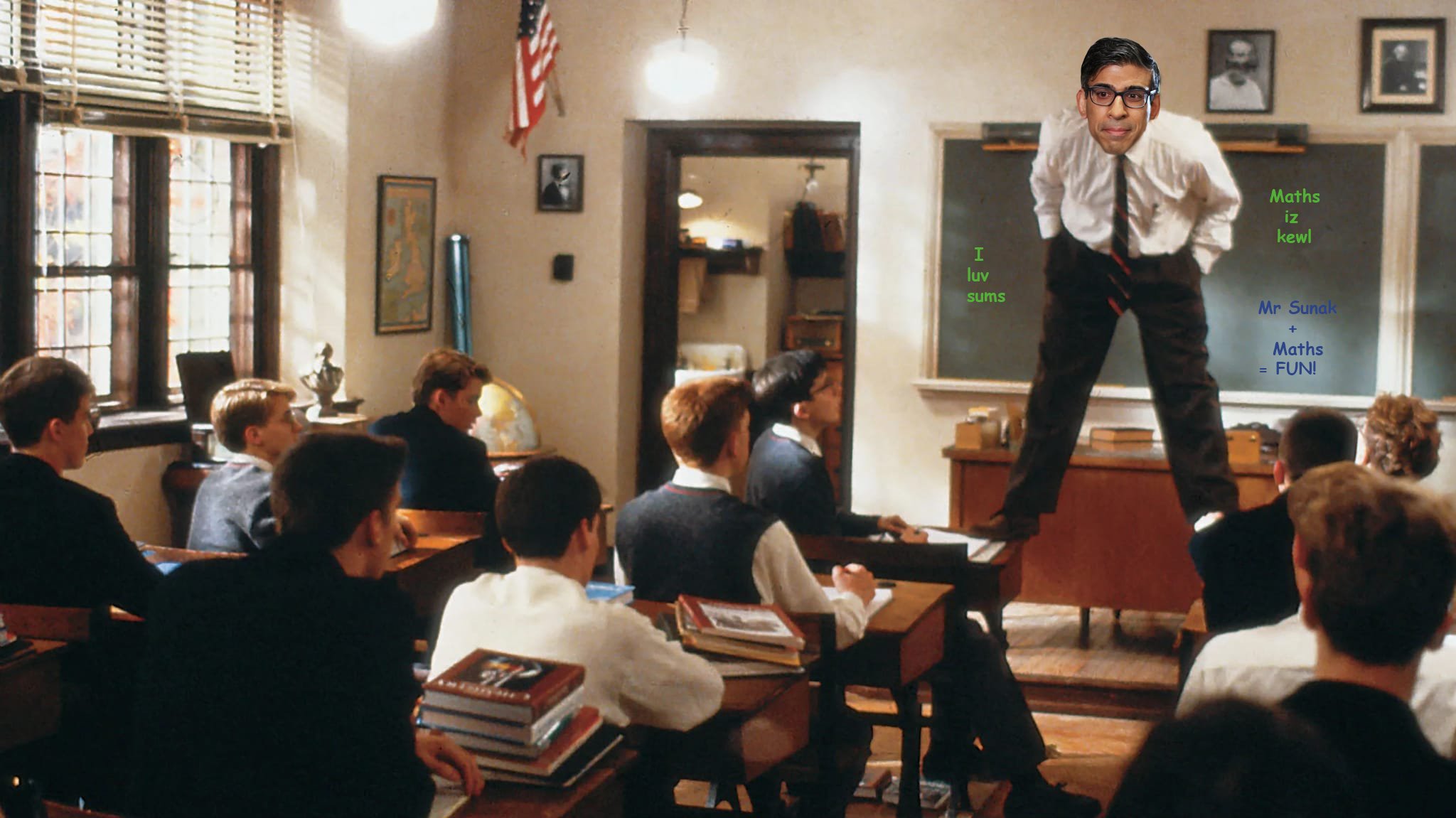 Hey, Rishi, leave them kids alone