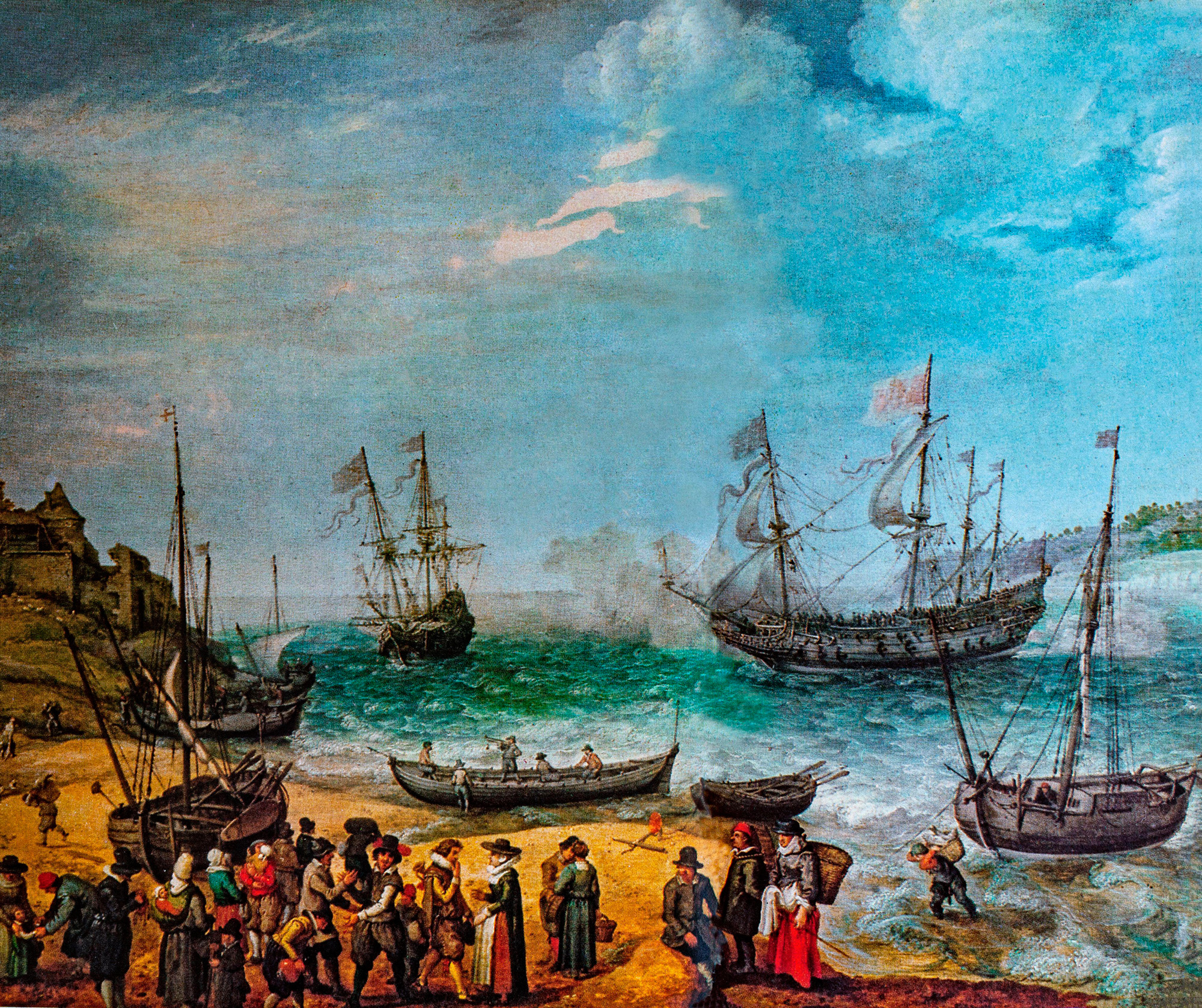 When young men headed East