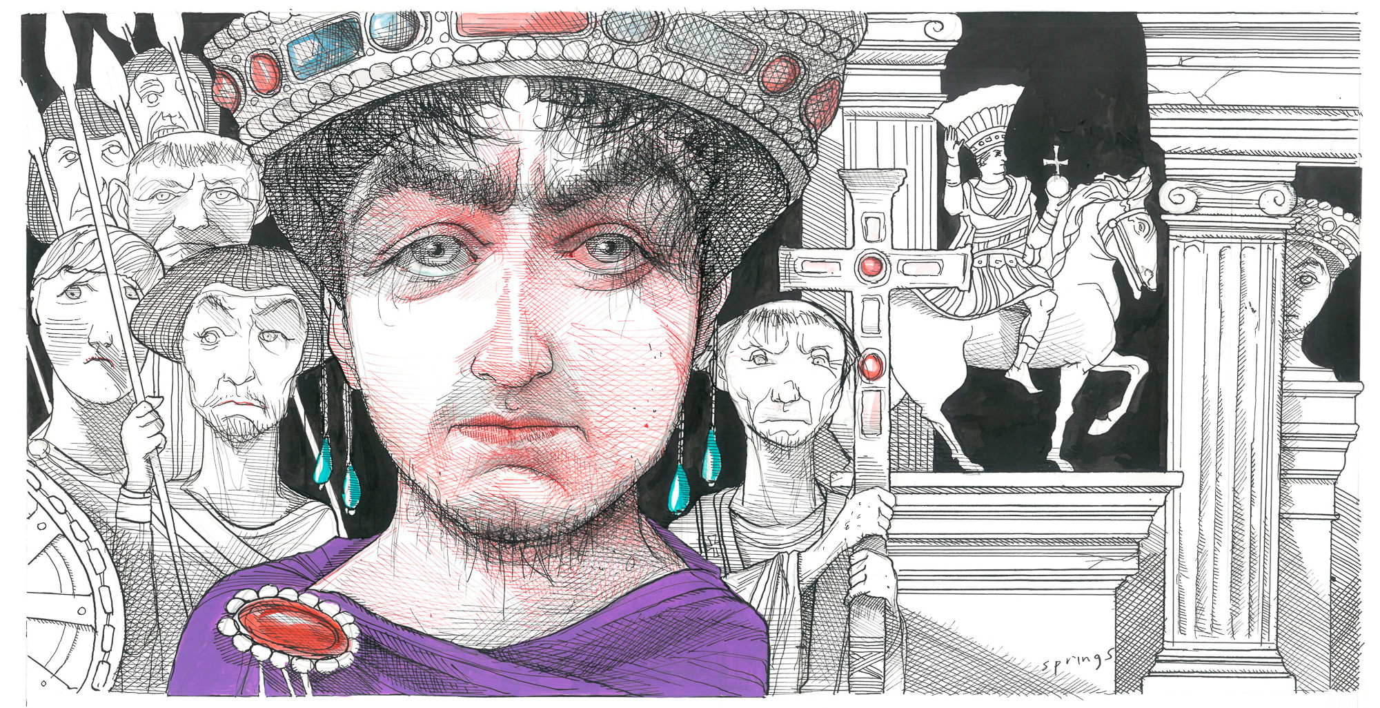 Restless zeal of the insomniac emperor