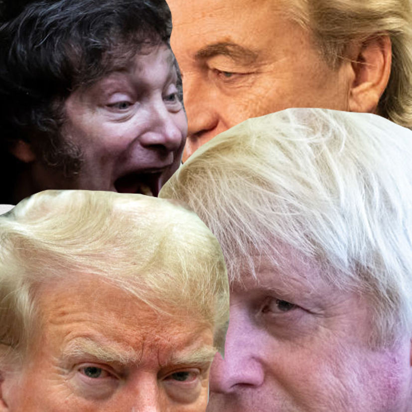 What is it with populists and comical haircuts?