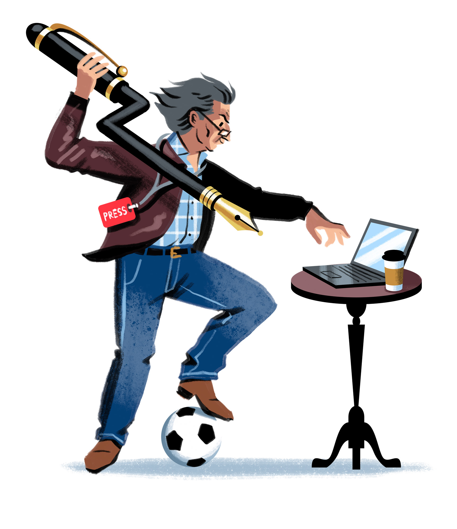 Jamie Tradescant: highbrow sports journalist
