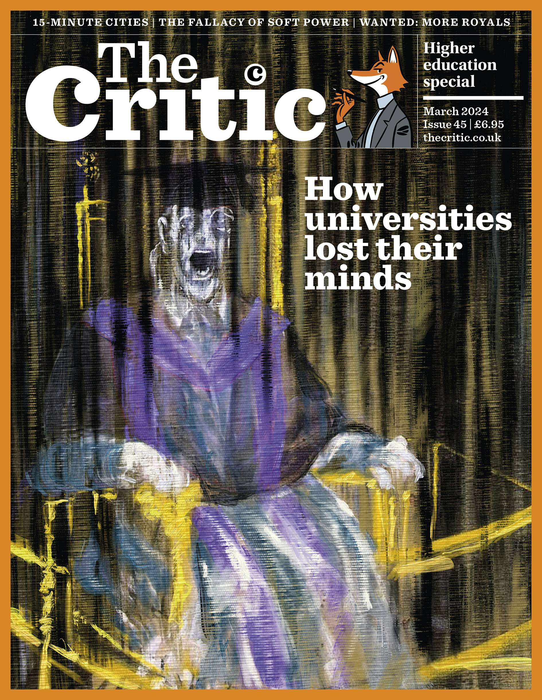 Critic magazine cover