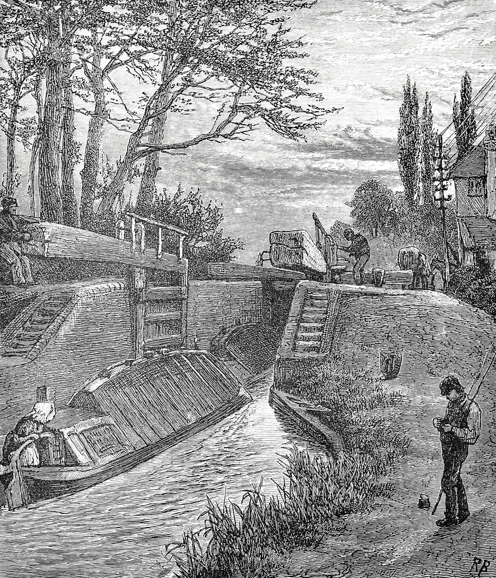 The creation of canals