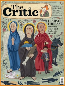 Critic magazine cover