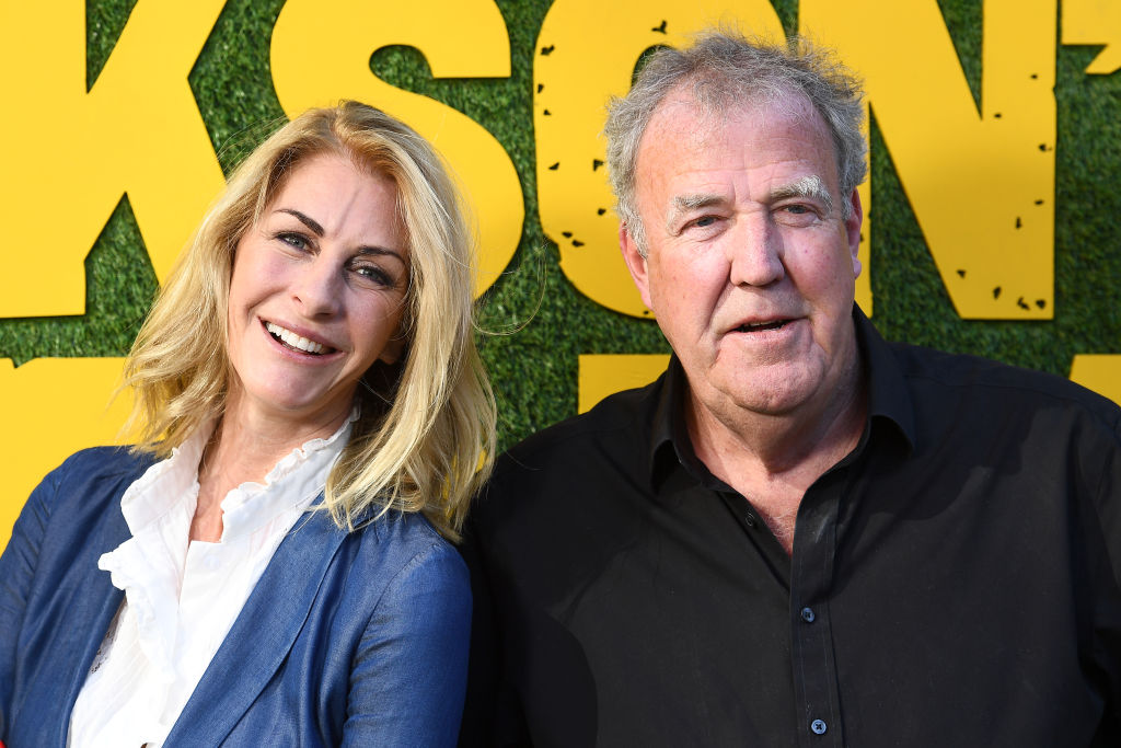 Jeremy Clarkson touches grass