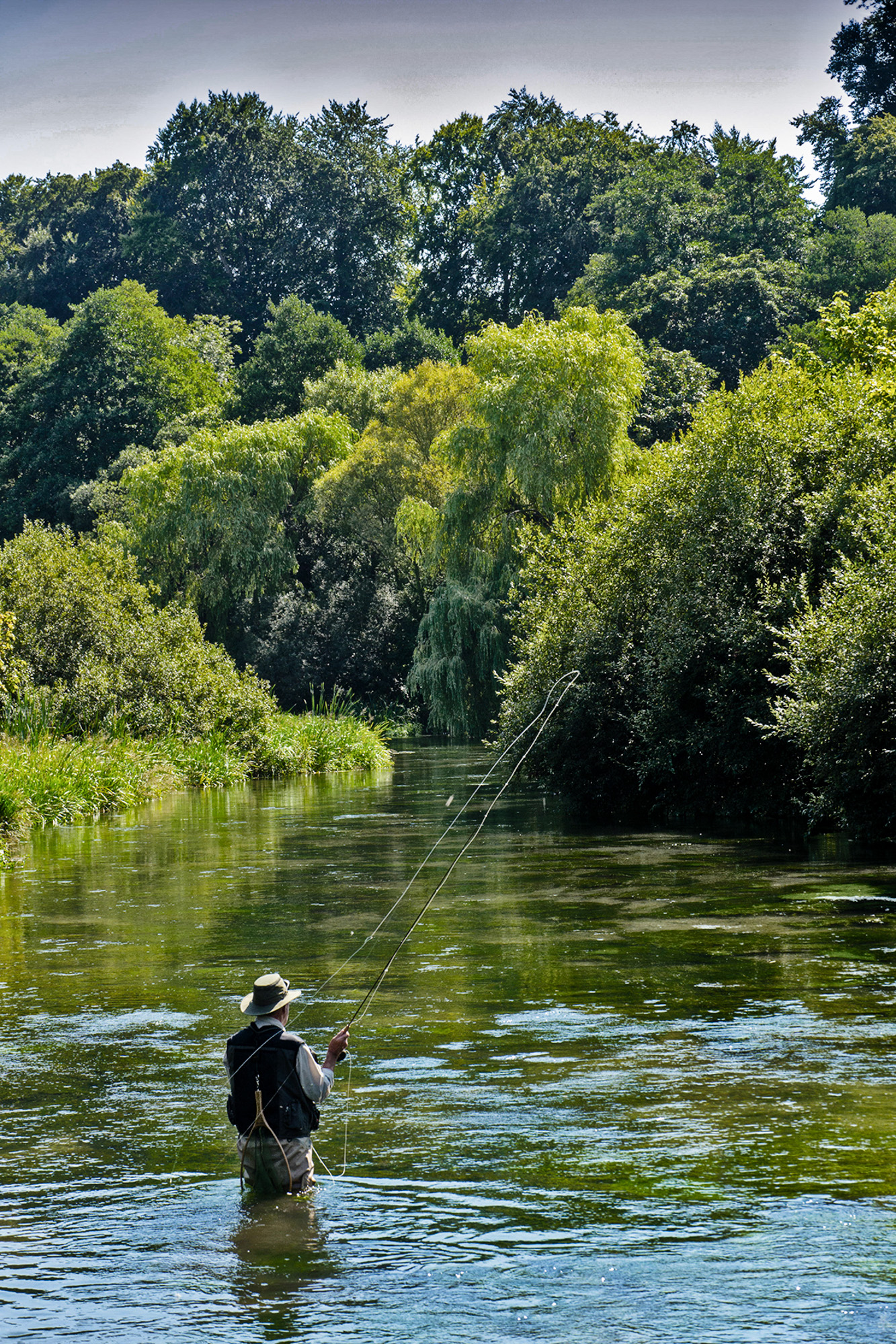 Itchen for fishing
