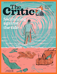 Critic magazine cover
