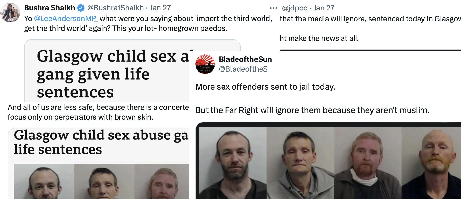 This rape gang proves that my politics are correct