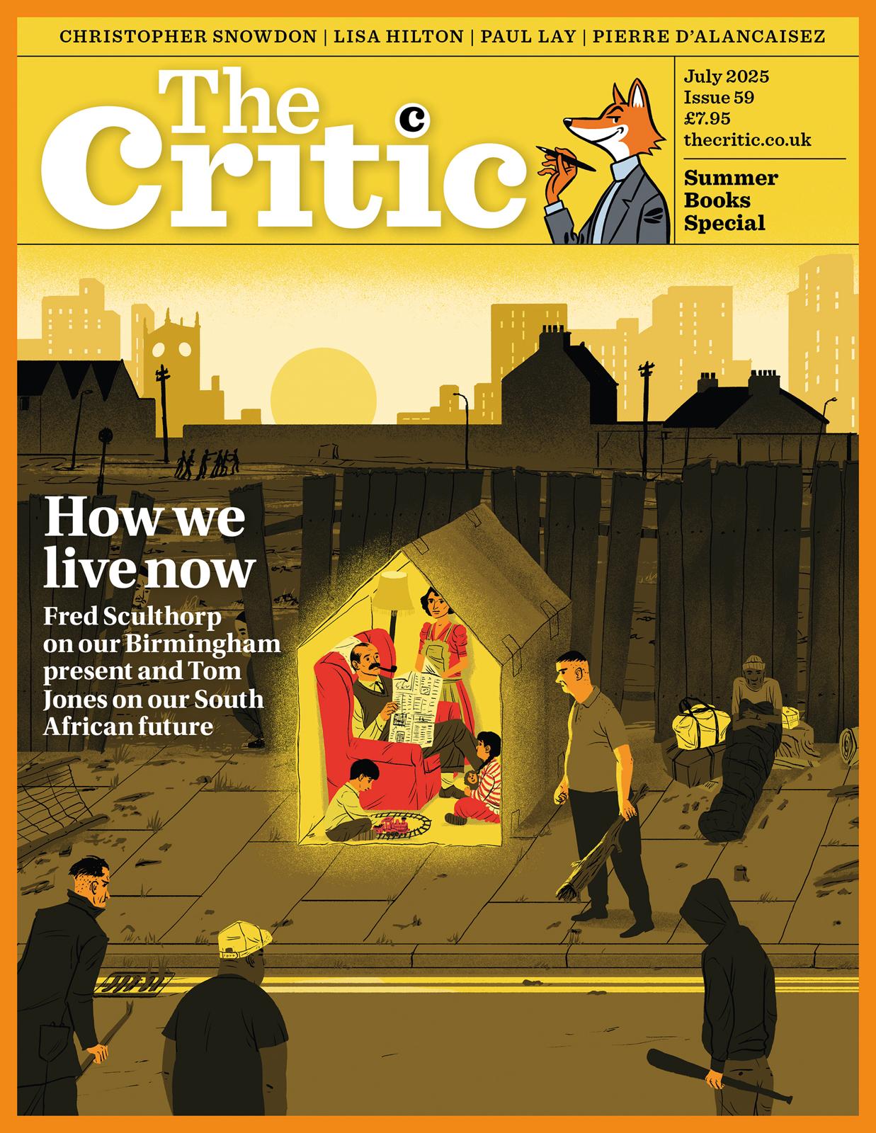 Critic magazine cover