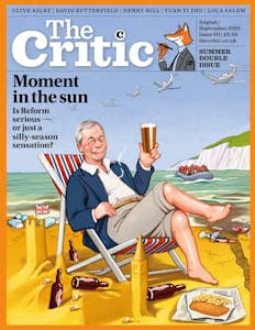 Critic magazine cover