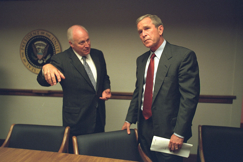No, Cheney was not the boss of Bush