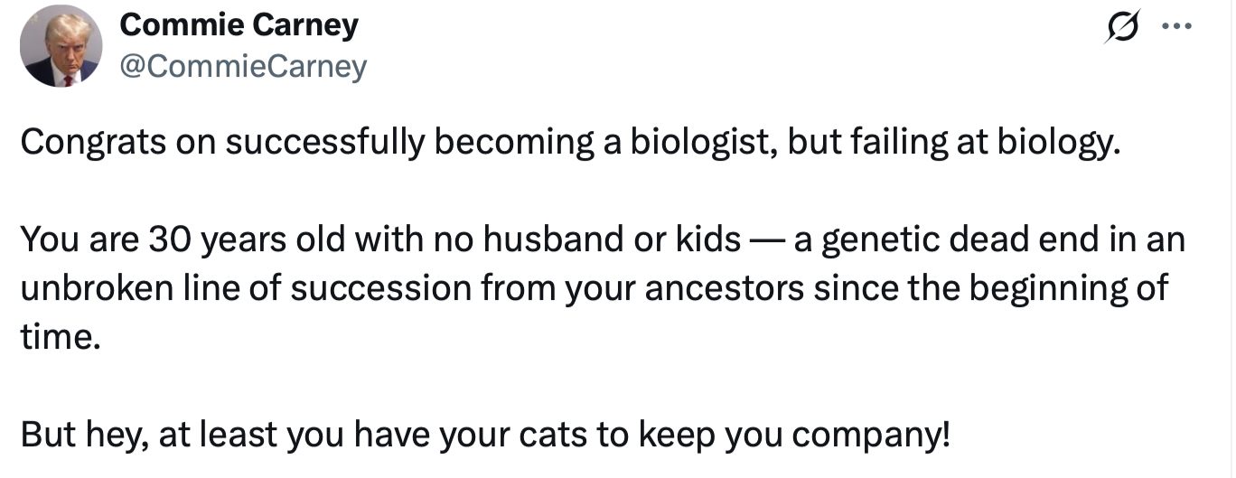 Stop yelling at women online
