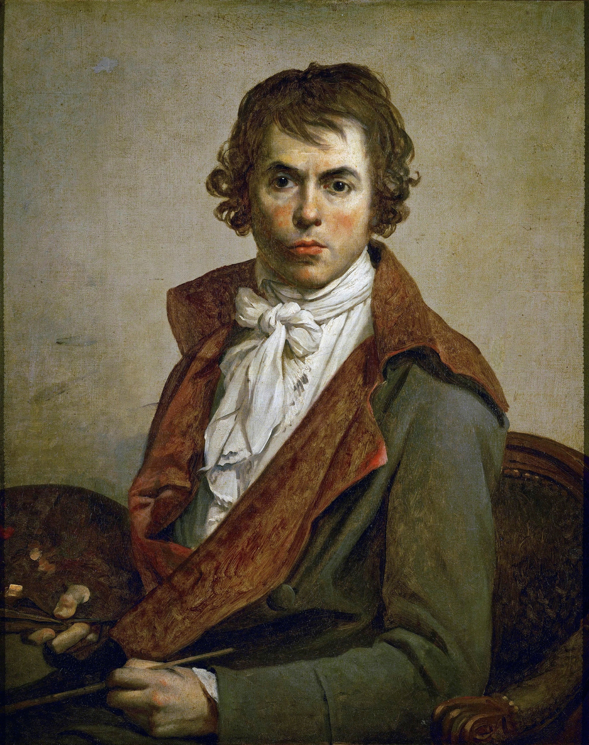 Jacques-Louis David at the Louvre