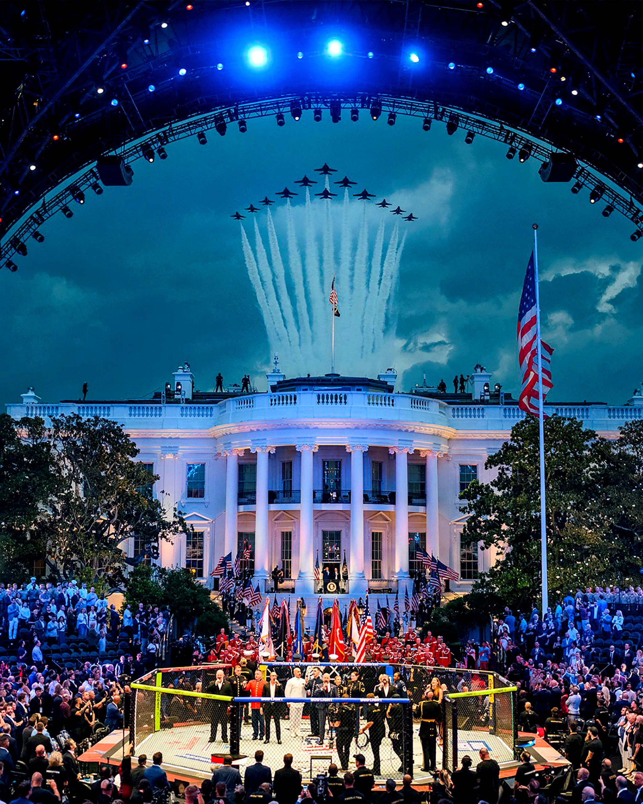 A very American birthday party